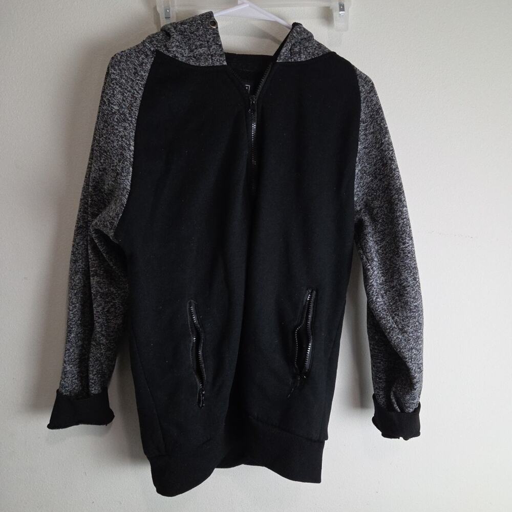 Brooklyn Xpress Hoodie Womens M Zip Up Sweatshirt Jacket Casual Streetwear Y2K